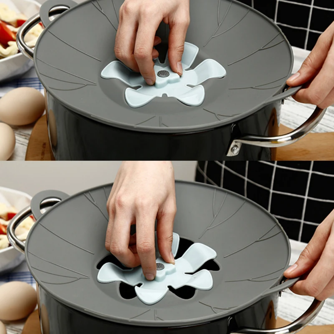 silicone lid boiling protection